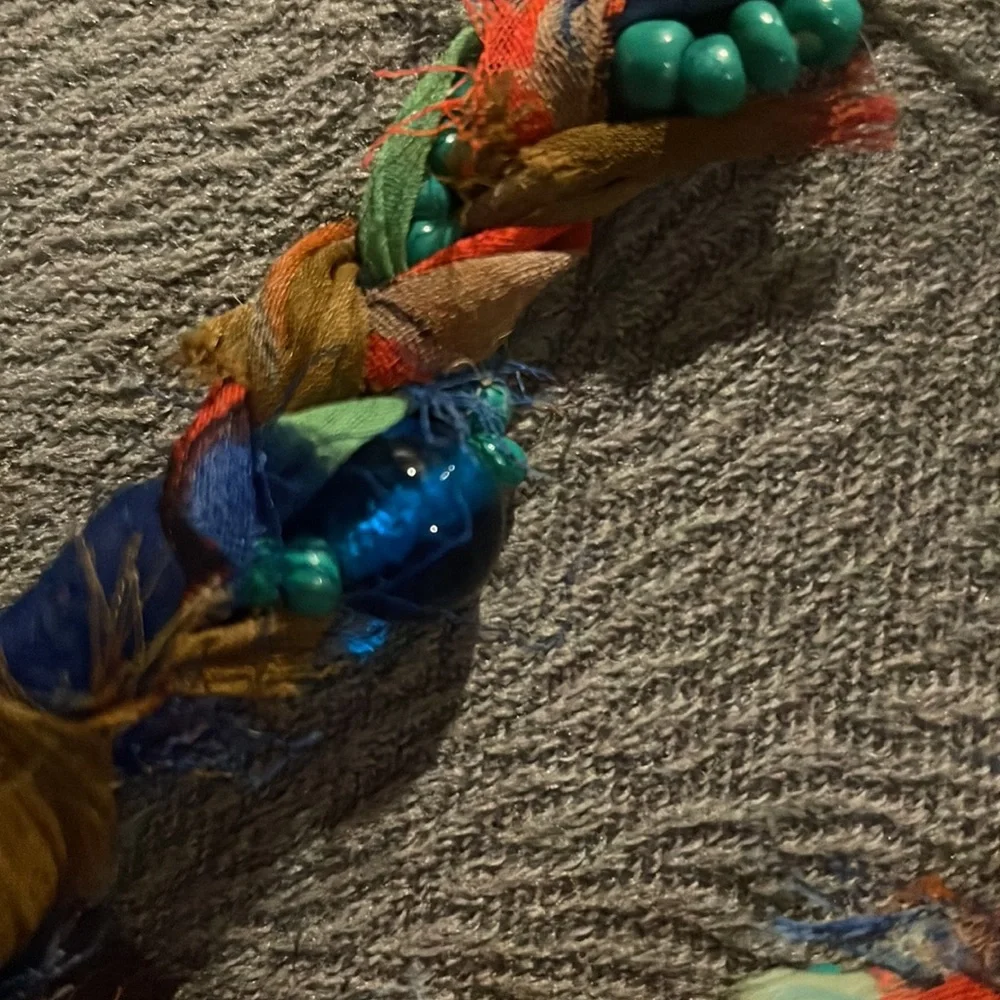 Set of 4/ 6 Foot Anthropologie tucked and trimmed Garland